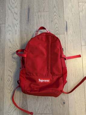 Supreme SS18 Cordura Nylon Backpack Red